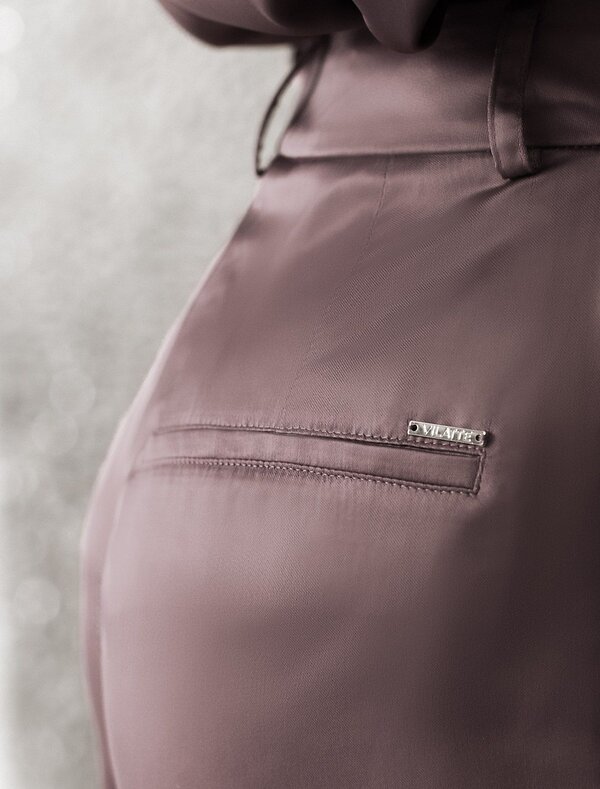 VILATTE Брюки 570900 D24.304 кофейный