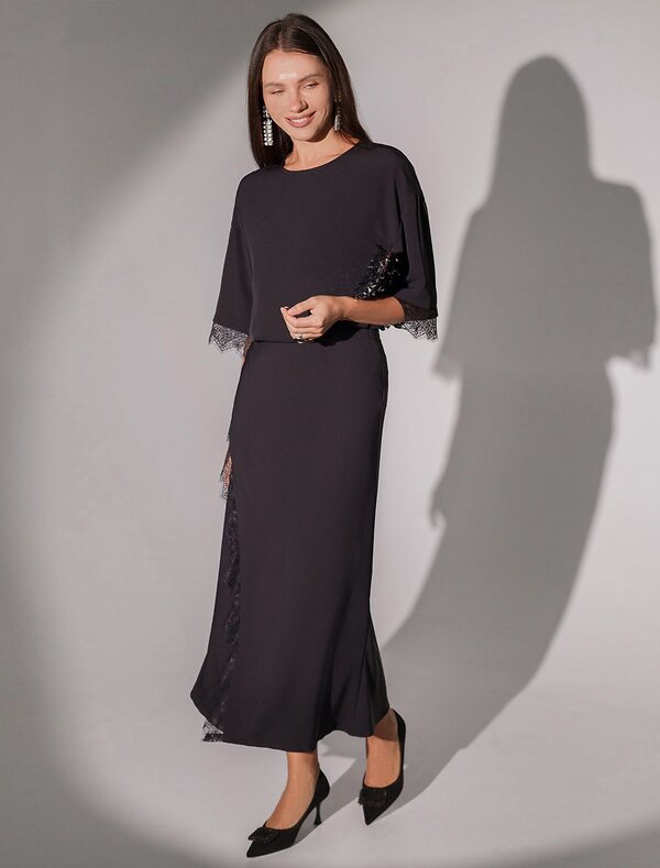 VILATTE Блузка 570902 D29.281 черный