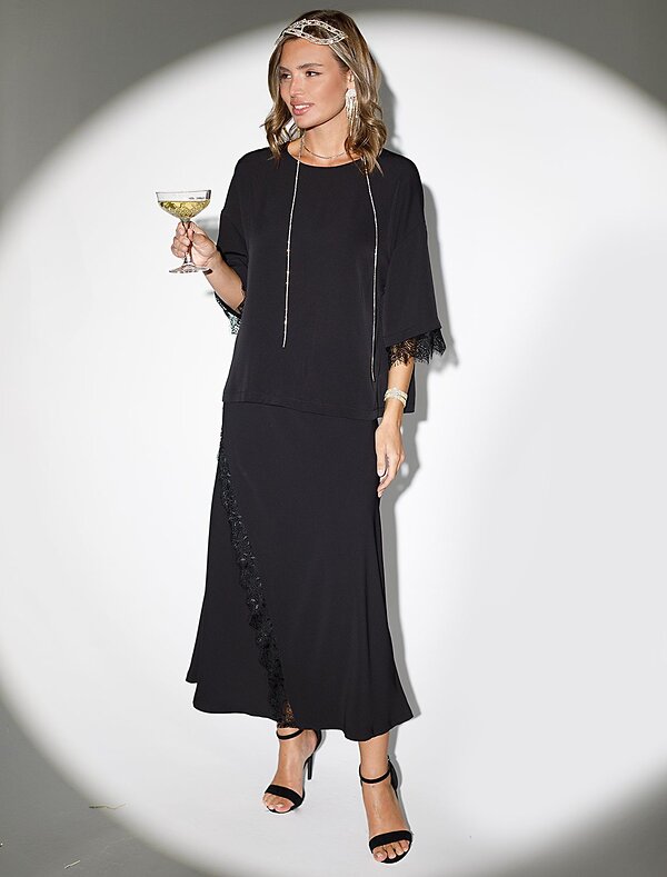 VILATTE Блузка 570902 D29.281 черный