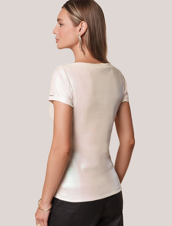 VILATTE Футболка 570919 D49.093 перламутровый