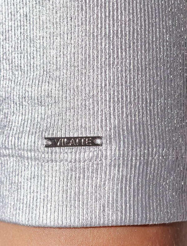 VILATTE Футболка 570922 D49.120 матовое серебро