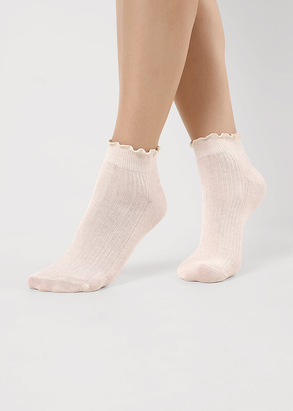 CLEVER Носки 570932 Д2421 меланж бежевый