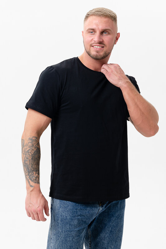 Натали Футболка 570947 8471 светло-серый, белый, черный