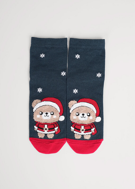 CLEVER Носки 570948 С4556 12-14,14-16 т.зелёный