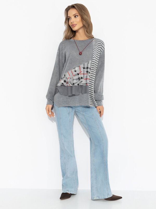 CHARUTTI Свитшот 570964 12388 Серый