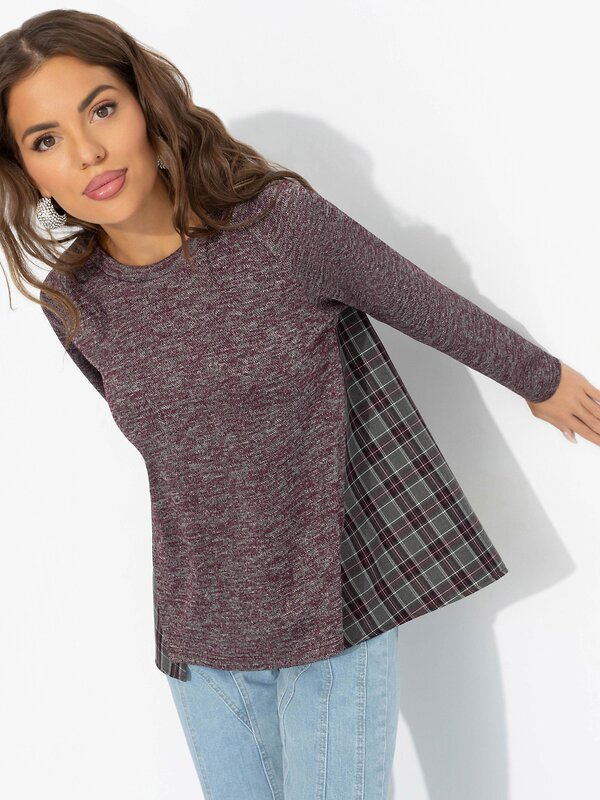 CHARUTTI Лонгслив 570997 12381 Бордовый