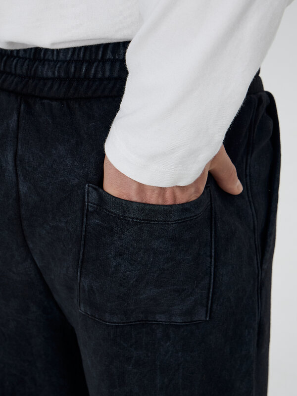 MARK FORMELLE Брюки 571012 181263 ACID WASH черный