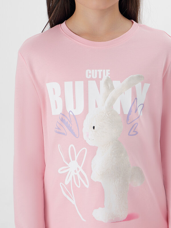 MARK FORMELLE Комплект 571018 567755 розовый +милые зайчики на розовом