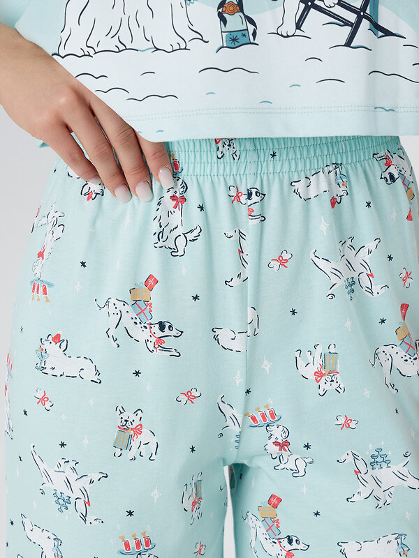 MARK FORMELLE Комплект 571024 592444 мята +собаки на мяте