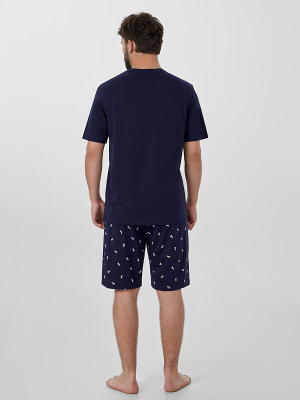 MARK FORMELLE Комплект 571031 591044 т.синий +белые лошади на т.синем