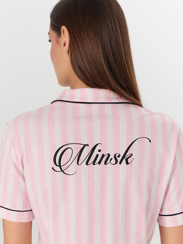 MARK FORMELLE Костюм 571039 592478-1 розовая полоска +Minsk