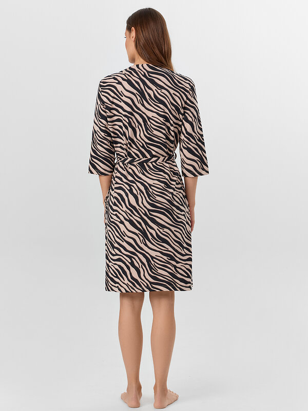 MARK FORMELLE Пеньюар 571060 552275/1 зебра на холодном бежевом