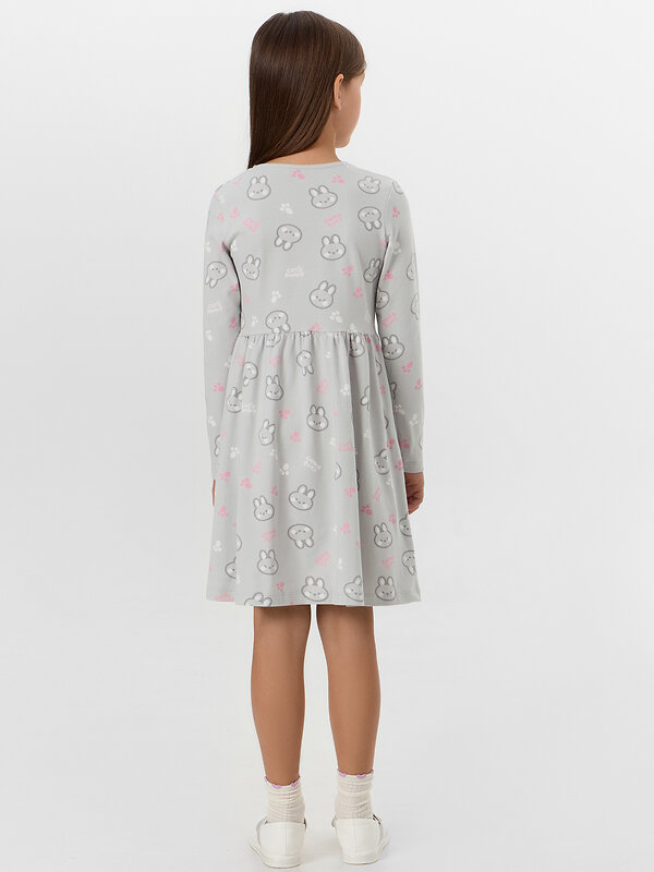 MARK FORMELLE Платье 571062 157778 кролики на св.сером