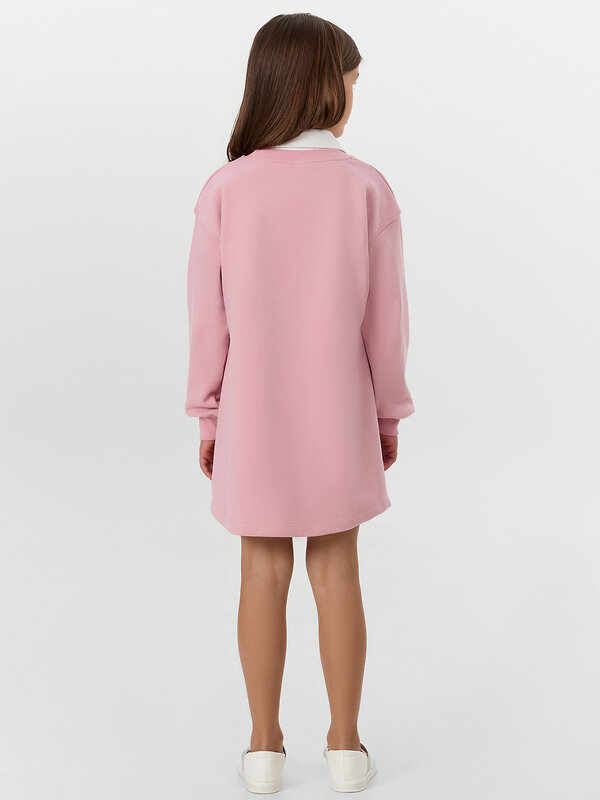 MARK FORMELLE Платье 571064 157836 пыльный розовый +печать