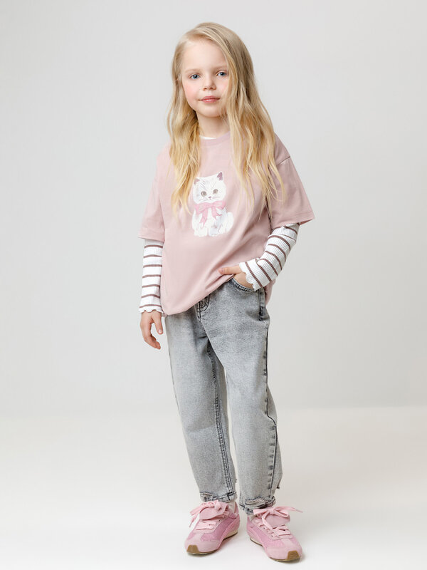 CROCKID Футболка 571101 КР 302809 розовый