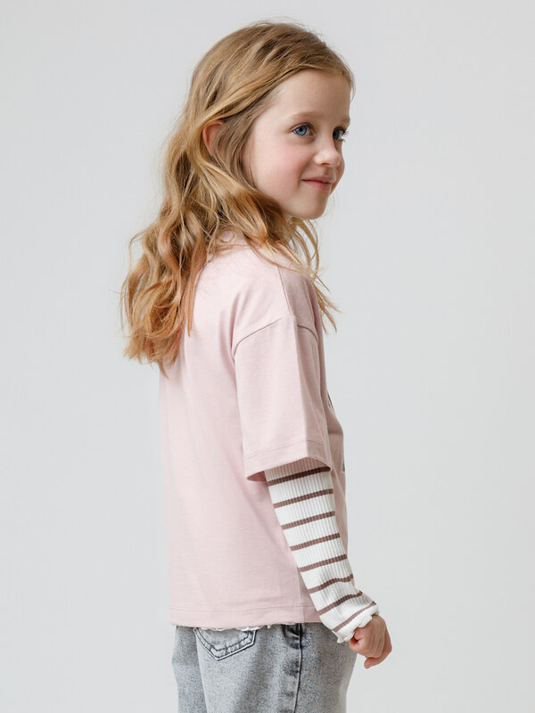 CROCKID Футболка 571106 КР 302828 розовый