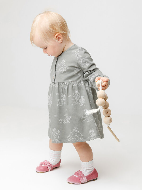 CROCKID Платье 571129 КР 5906 зеленый