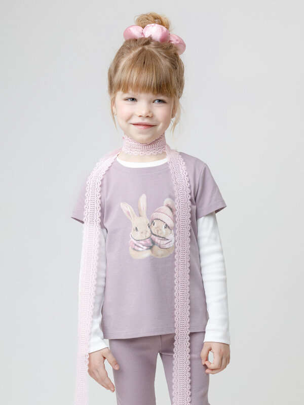 CROCKID Футболка 571131 КР 302808 розовый