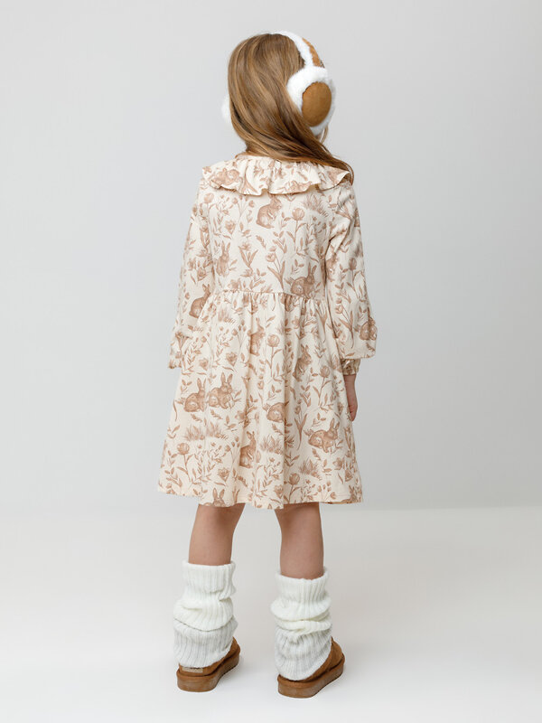 CROCKID Платье 571136 КР 5897 бежевый