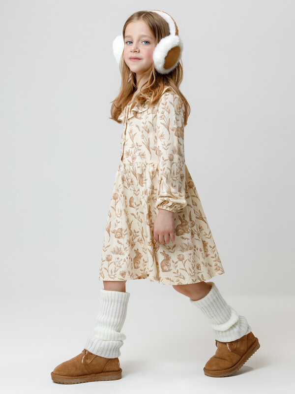 CROCKID Платье 571136 КР 5897 бежевый