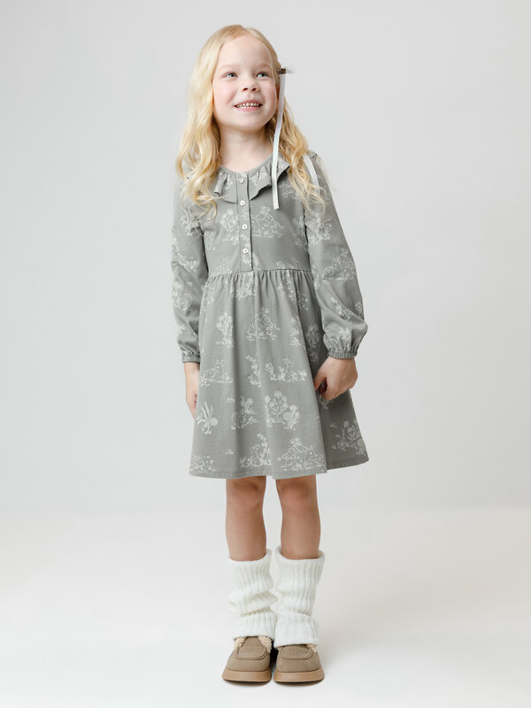 CROCKID Платье 571137 КР 5897 зеленый