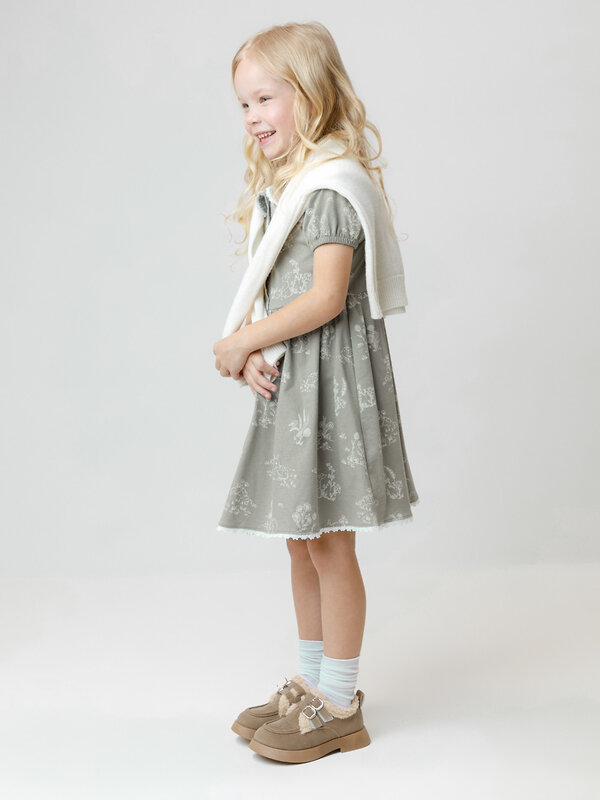 CROCKID Платье 571138 КР 5932 зеленый