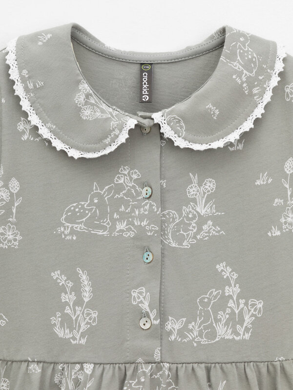 CROCKID Платье 571138 КР 5932 зеленый