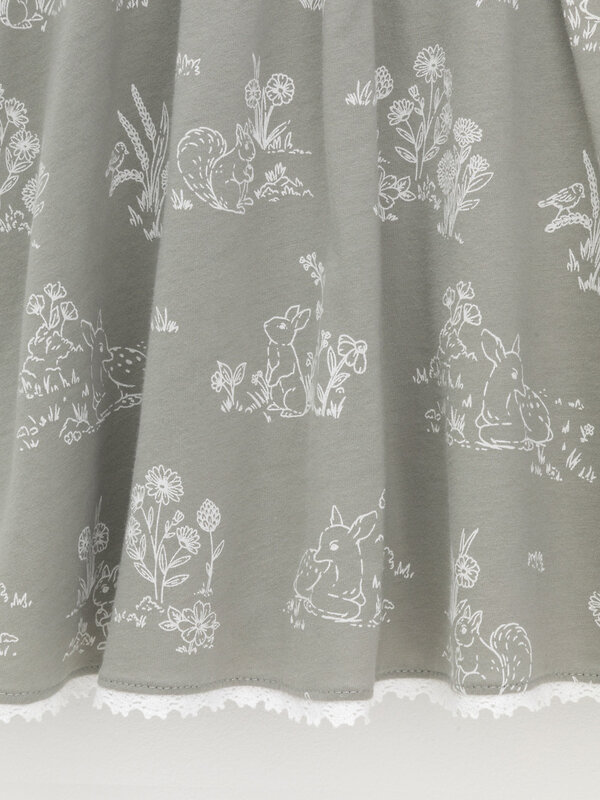 CROCKID Платье 571138 КР 5932 зеленый