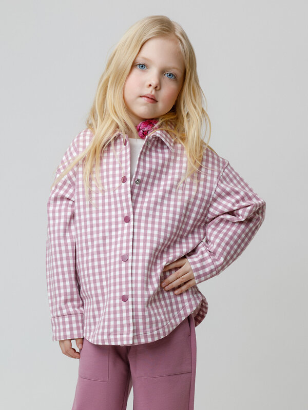 CROCKID Рубашка 571141 КР 302567 бордовый