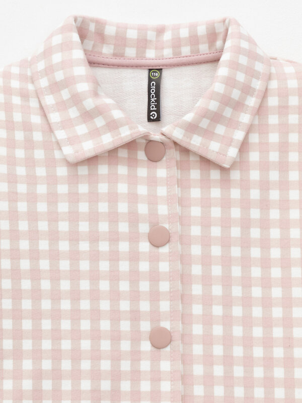 CROCKID Рубашка 571142 КР 302567 розовый