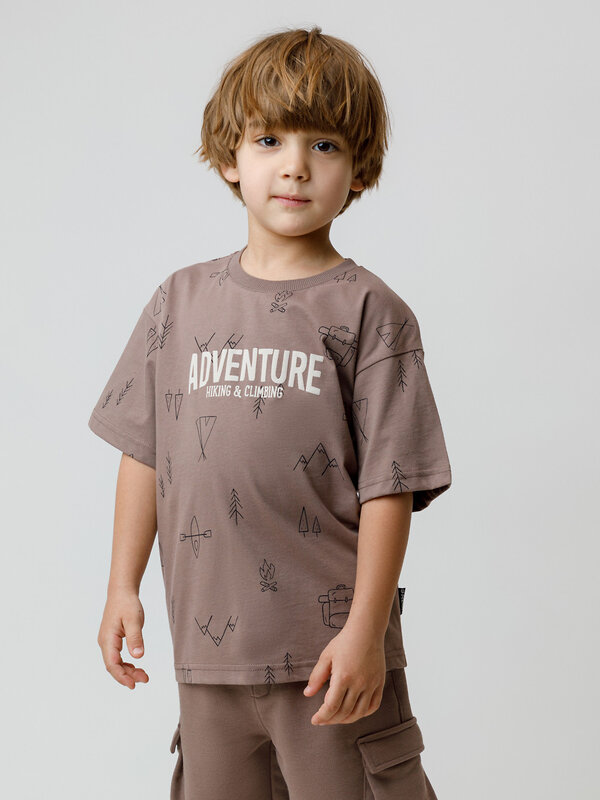 CROCKID Футболка 571146 КР 302781 коричневый