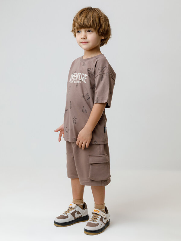 CROCKID Футболка 571146 КР 302781 коричневый