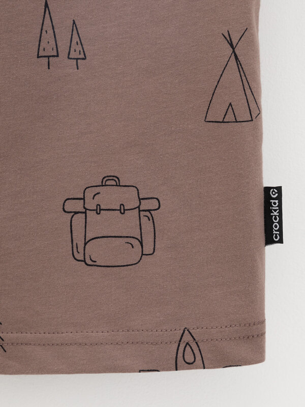 CROCKID Футболка 571146 КР 302781 коричневый