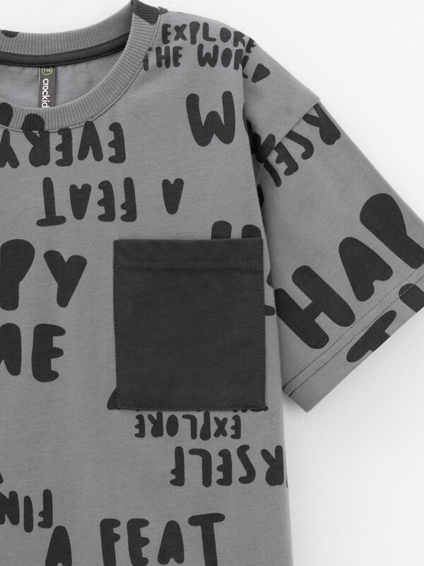 CROCKID Футболка 571171 КР 302845 темно-серый