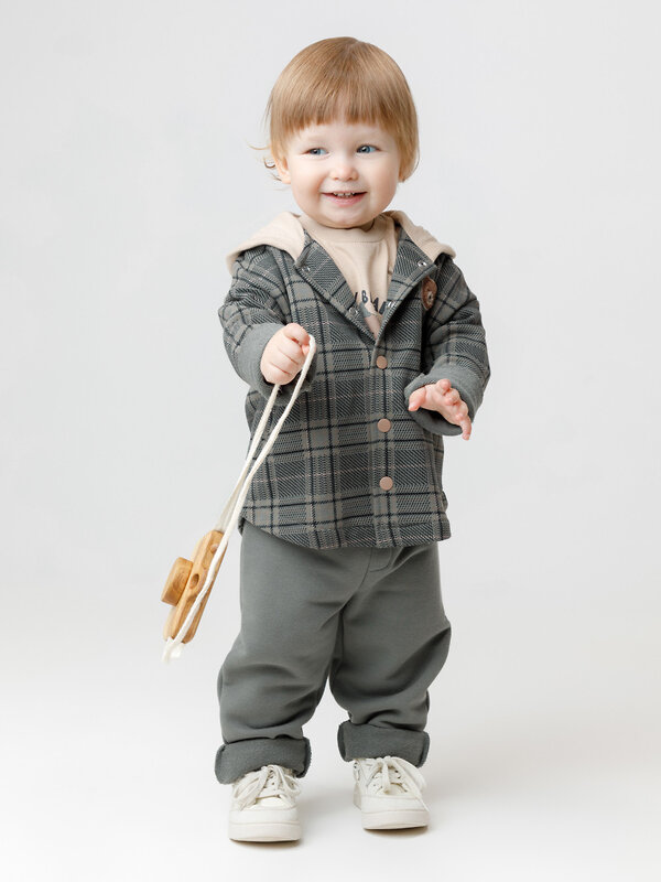 CROCKID Брюки 571173 КР 400826 зеленый