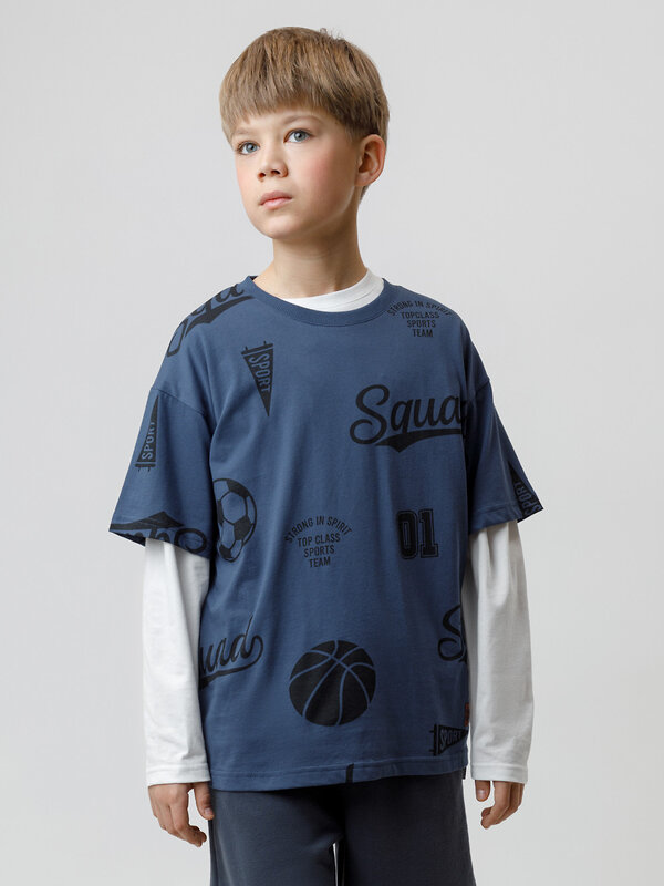 CROCKID Футболка 571179 КР 302792 синий