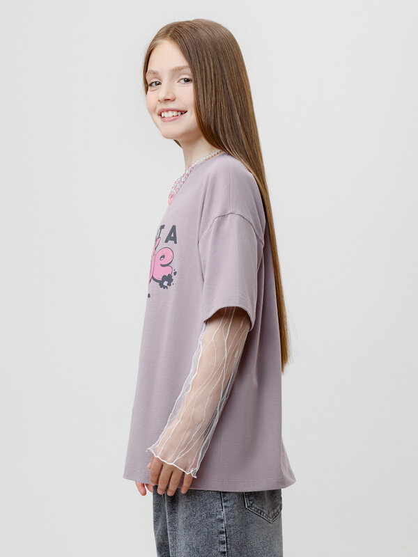 CROCKID Футболка 571184 КР 302867 фиолетовый