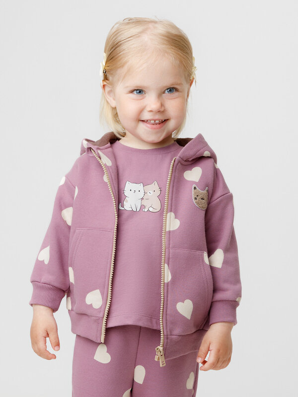 CROCKID Толстовка 571189 КР 302824 бордовый