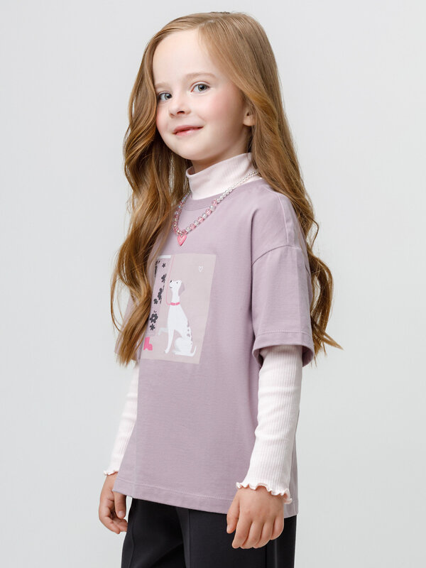 CROCKID Футболка 571191 КР 302866 фиолетовый