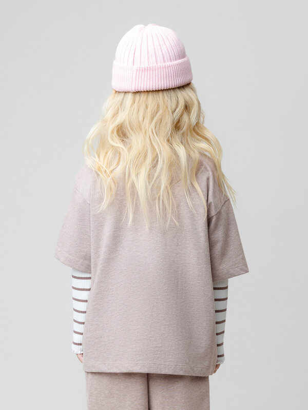 CROCKID Футболка 571212 КР 302809 кофейный