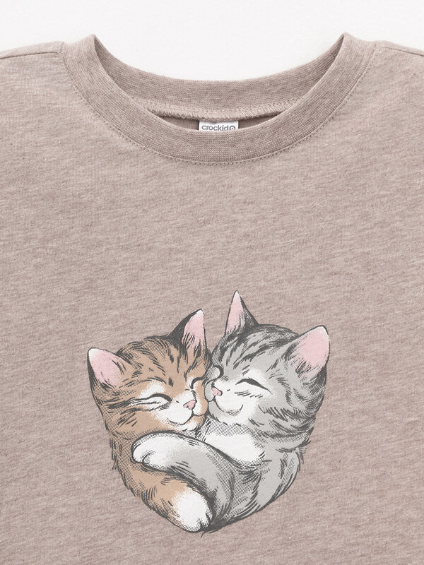 CROCKID Футболка 571212 КР 302809 кофейный