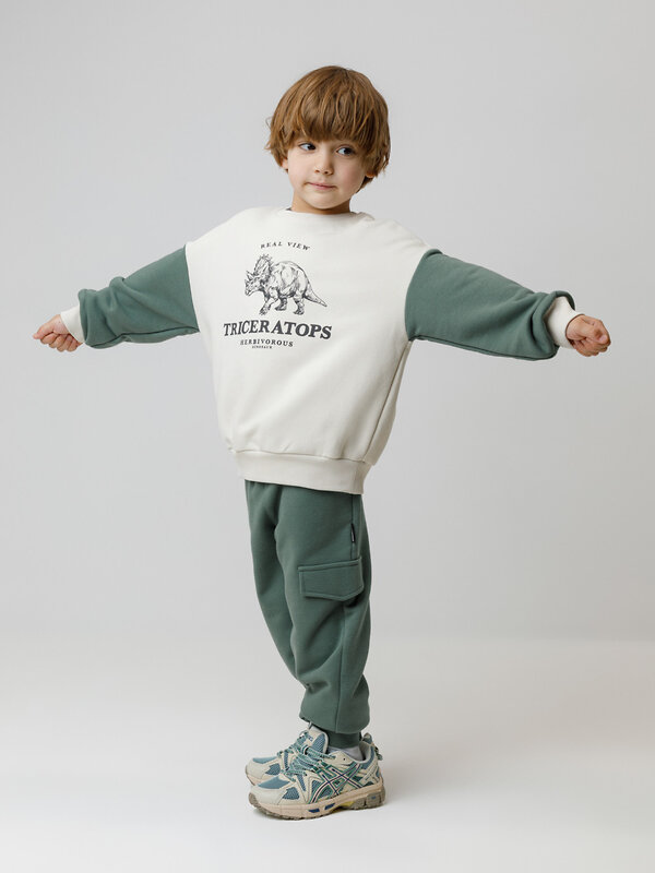 CROCKID Свитшот 571216 КР 302851 бежевый