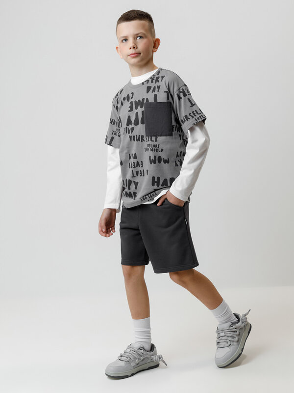 CROCKID Шорты 571218 КР 400858 темно-серый