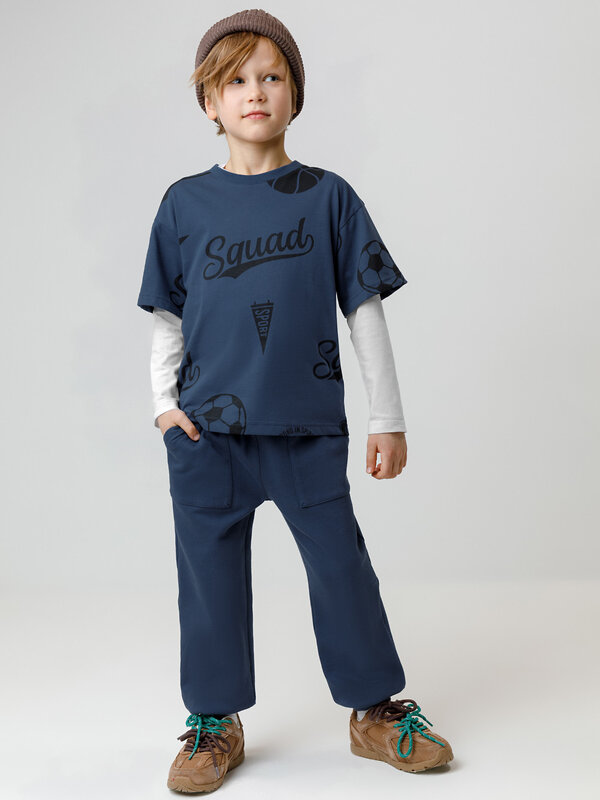 CROCKID Футболка 571221 КР 302792 синий