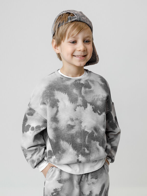 CROCKID Свитшот 571224 КР 302805 светло-серый5