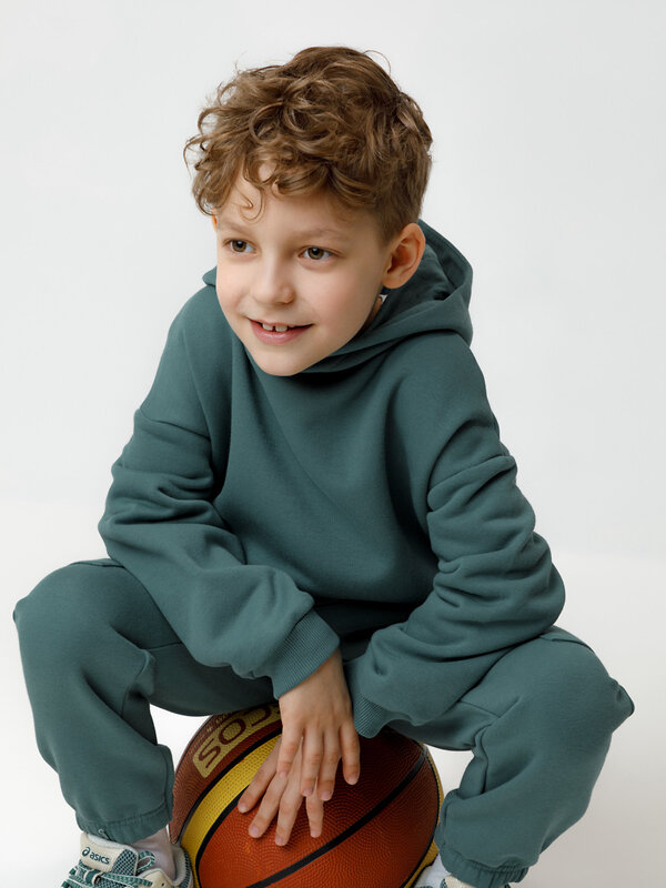 CROCKID Худи 571225 КР 302803 зеленый