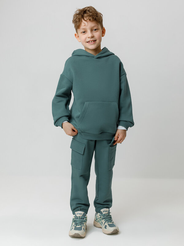 CROCKID Худи 571225 КР 302803 зеленый