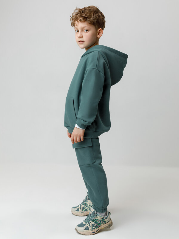 CROCKID Худи 571225 КР 302803 зеленый