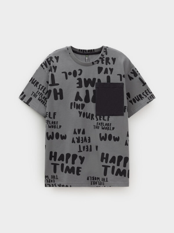 CROCKID Футболка 571232 КР 302845 темно-серый