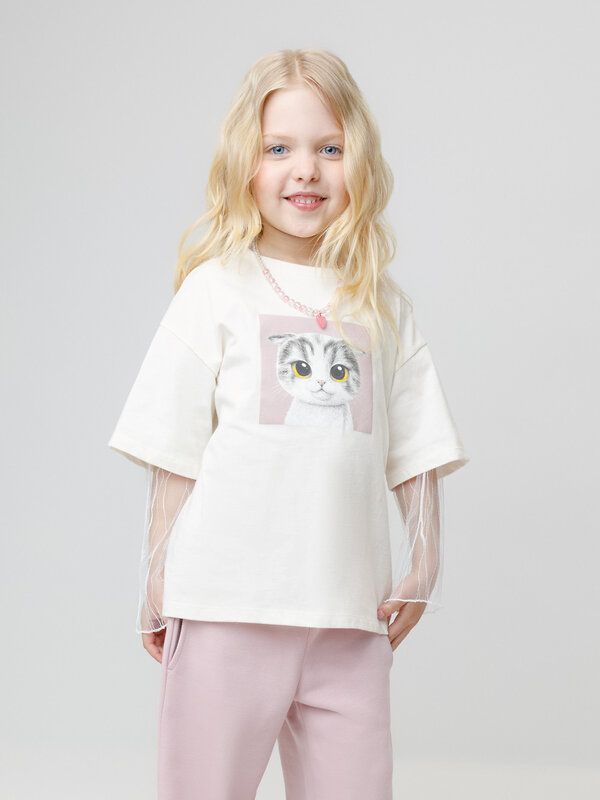 CROCKID Футболка 571272 КР 302835 светло-розовый